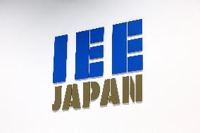 Sign and logo of the Institute of Energy Economics, Japan